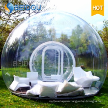 Durable Inflatable Waterproof Camping Tent Inflatable Clear Transparent Bubble Tent